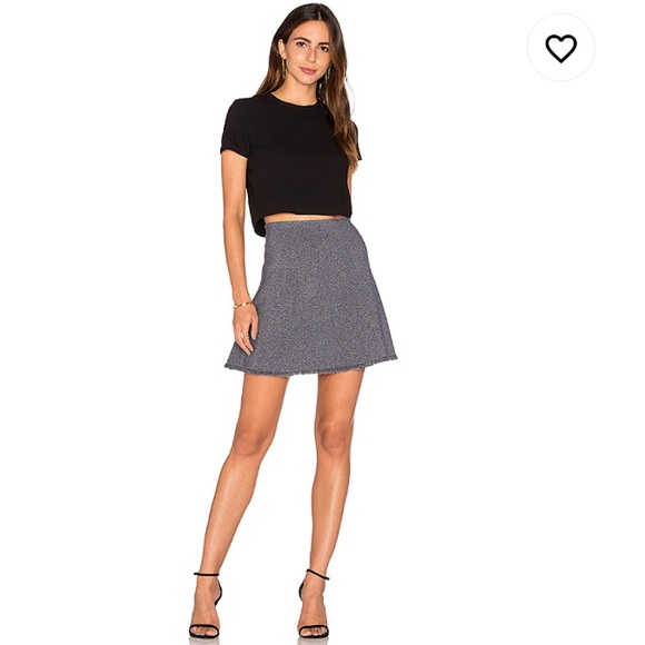 Theory Dresses & Skirts - NWT Theory Lotamee Merino Wool Knit Skirt in Grey